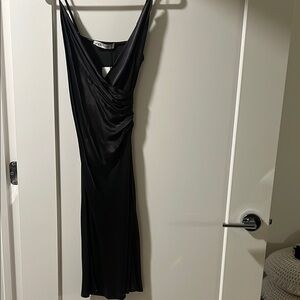 Zara V Neck Midi Dress